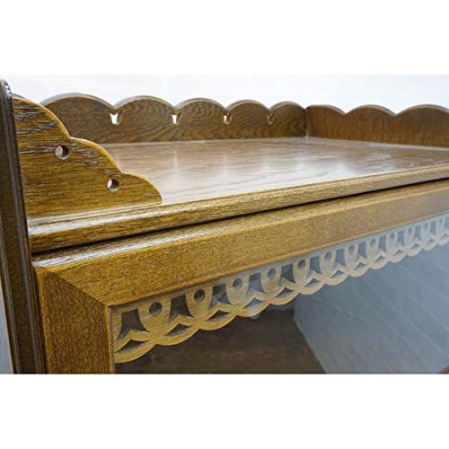 Amazon.co.jp: ウッドギャラリー樹 Alice ガラスキャビネット